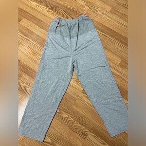 Free People FP Movement Surfside Heather Grey Straight Leg Pants Sz Small
